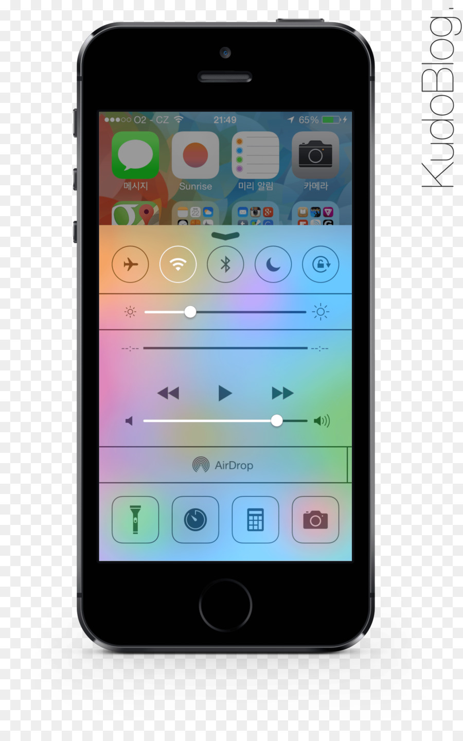 Funktion Handy Smartphone iPhone 4 iPhone 5s - Control Center