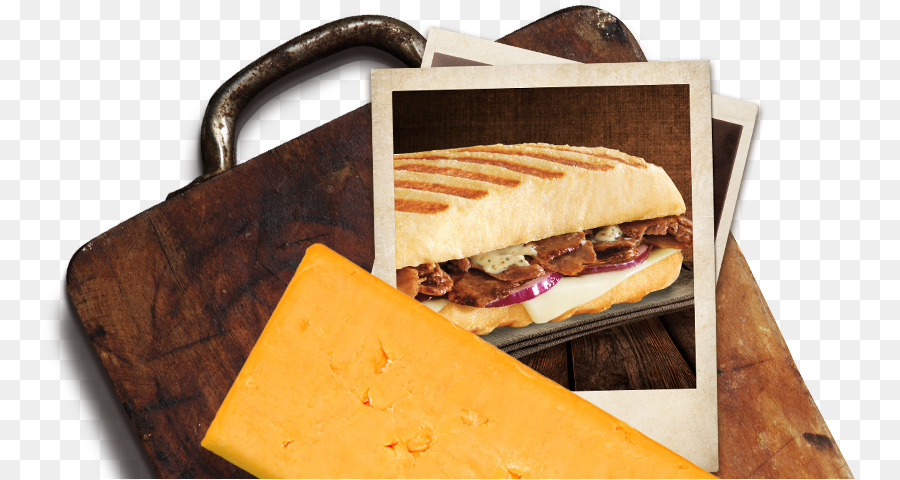 Frühstück-sandwich-Fast-food-Panini Käse-sandwich Käsesteak - Schmelzen cheeswe