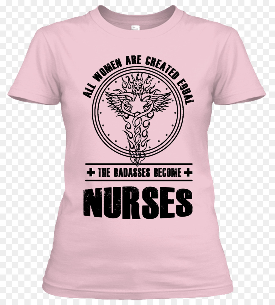 T-shirt Krankenpflege Krankenschwester Kleidung - schwarze Krankenschwester