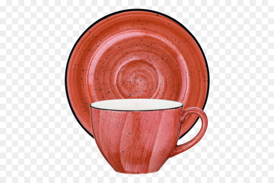 Kaffee-Tasse-Tisch-Glas-Geschirr Untertasse - Kaffee