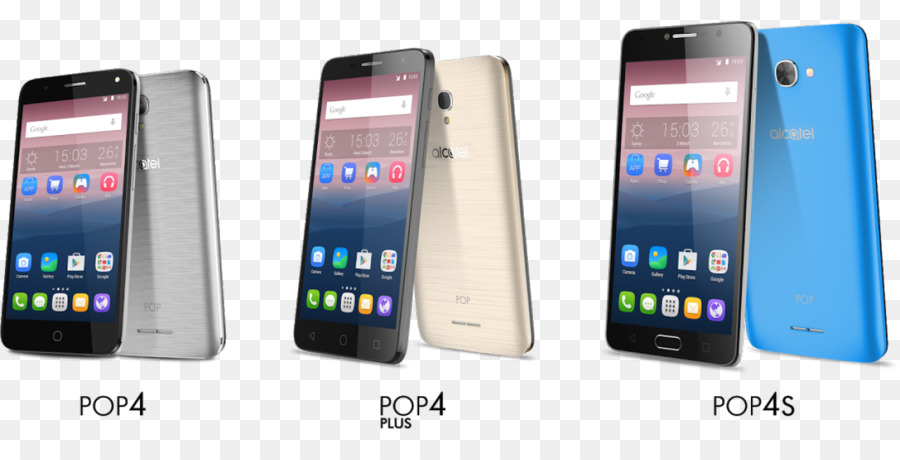 Alcatel Smartphone Mobile 4G Alcatel OneTouch POP 3 (von 5) Alcatel Pop 4S 5095K dunkelgrau Hardware/Elektronik - Smartphone