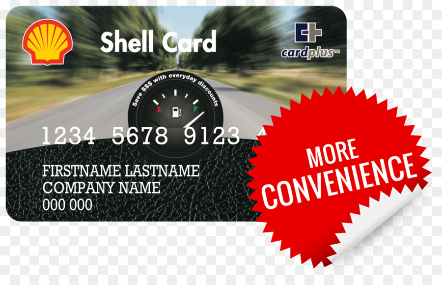 Tankkarte Royal Dutch Shell Credit card Shell Oil Company Visitenkarten - Kreditkarte