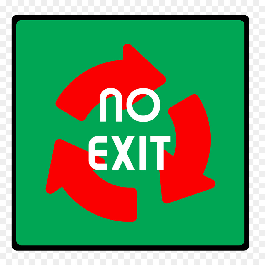 Emergency exit exit sign Psychoanalyse Psychologie Brandmeldeanlage - Notausgang
