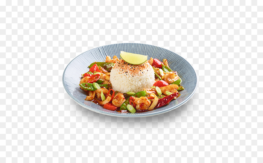Vegetarische Küche, japanische Küche, asiatische Küche, japanische curry-Gericht - Garnelen curry