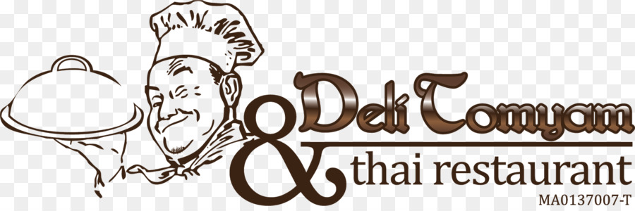 Logo Kochen Schriftart - Brief Kopf