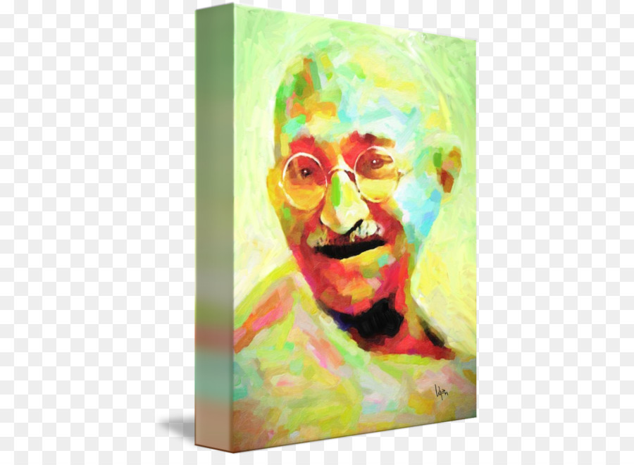Mahatma Gandhi Visuelle Künste Malerei Gewaltfreiheit - Mahatma Gandhi