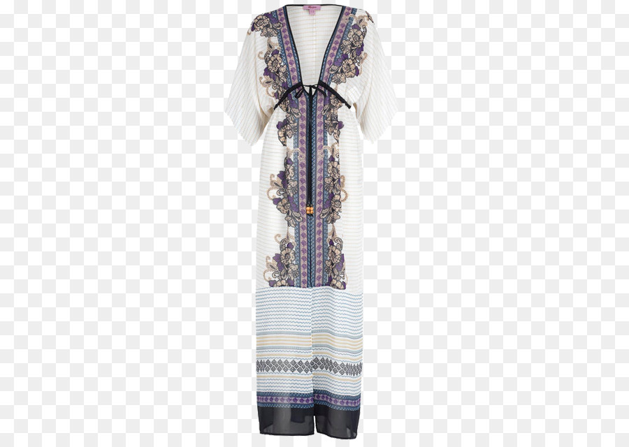 Kleid Kaftan Lila Monsoon Accessorize One-piece Badeanzug - der boho Stil