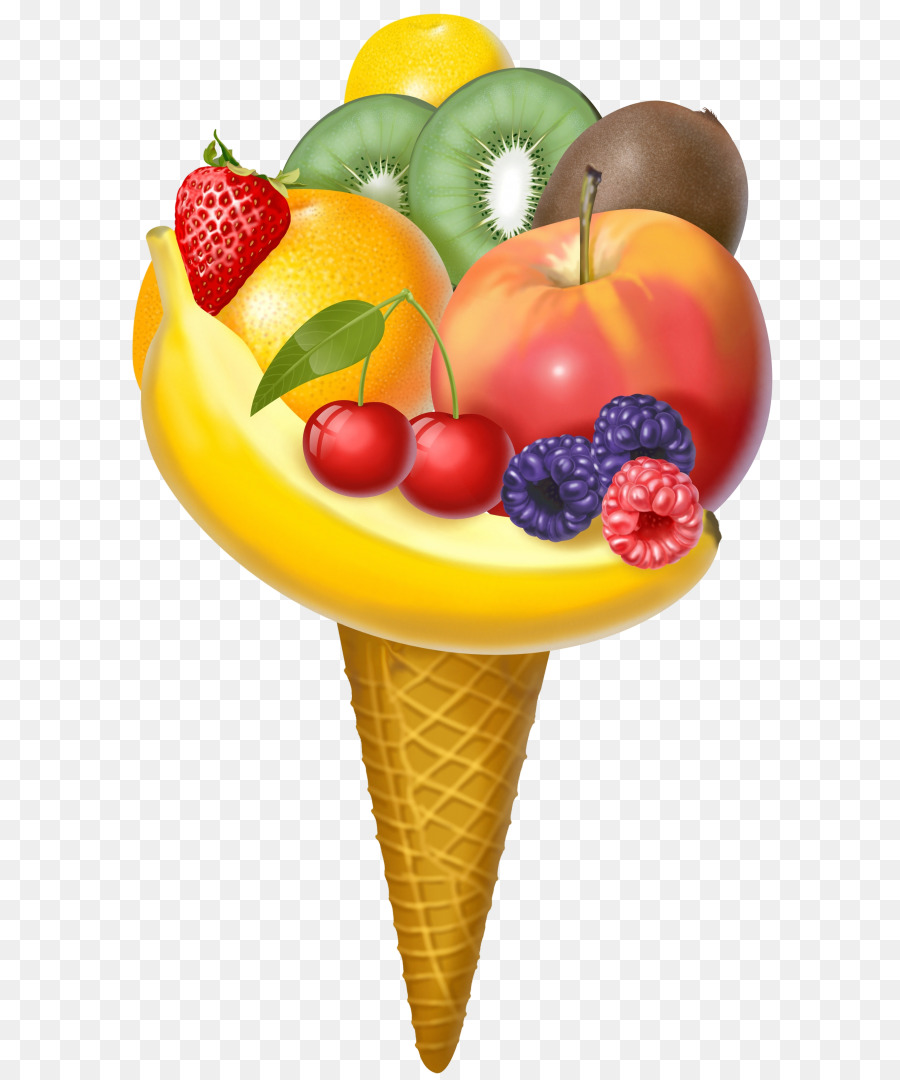 Ice cream Obst und gemüse Vegetable Apple - Eis
