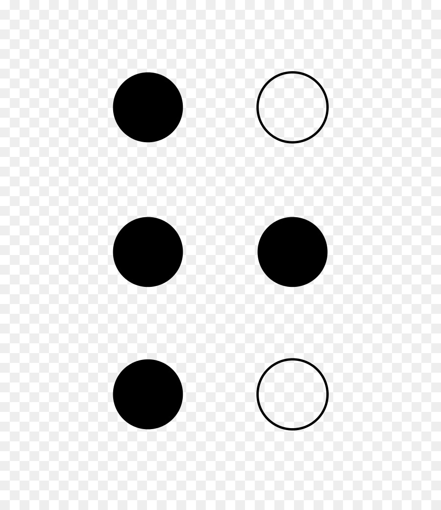 Inglese Alfabeto Braille Lettera - dimensionali caratteri 26 lettere inglesi