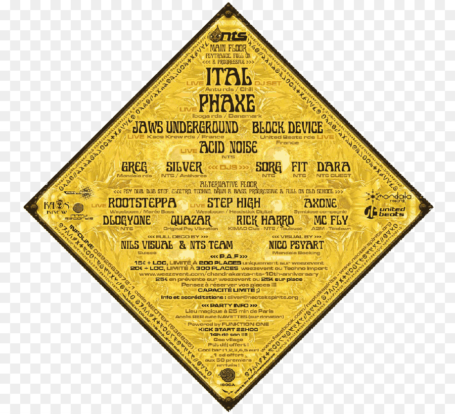 Triangolo Marchio Font - liquore flyer