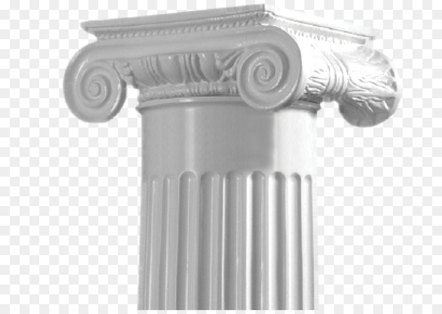 Colonna Capitale di ordine Ionico, Architettura ordine Dorico - colonna