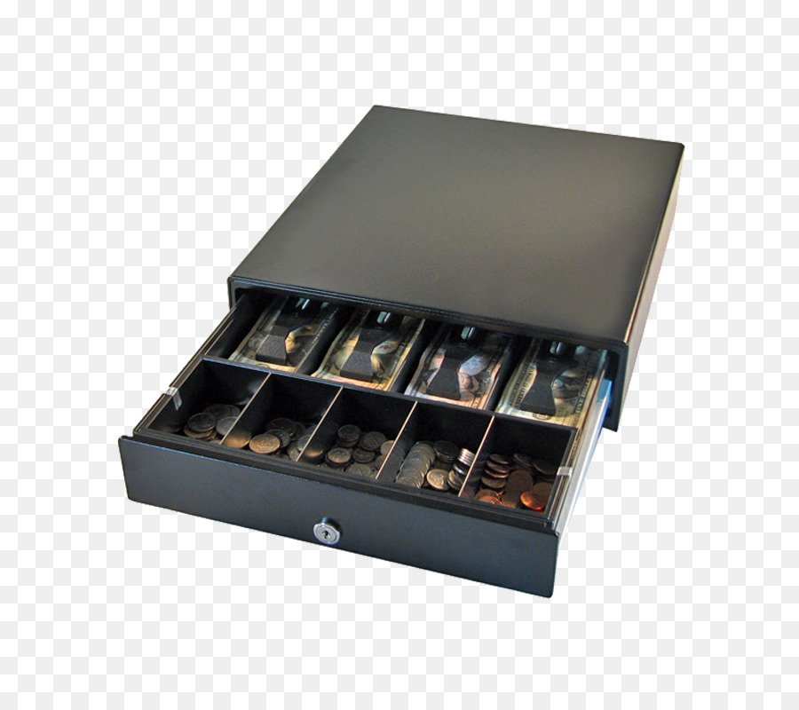 Il cassetto del registratore di Cassa Monete Soldi - cassetto