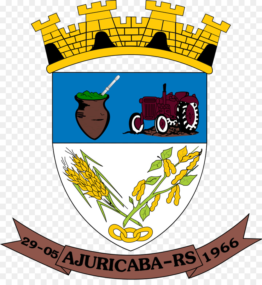 Ajuricaba Sede Nova Wappen der Gemeinde Symbol - andere