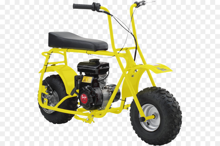 Minibike Yellow