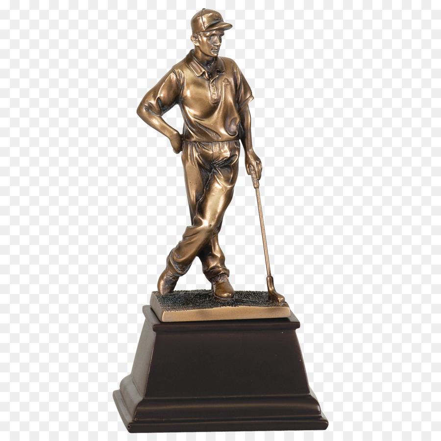 Scultura in bronzo Trofeo di Golf - trofeo di bronzo