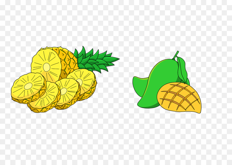 Obst Ananas Essen Mango - Ananas