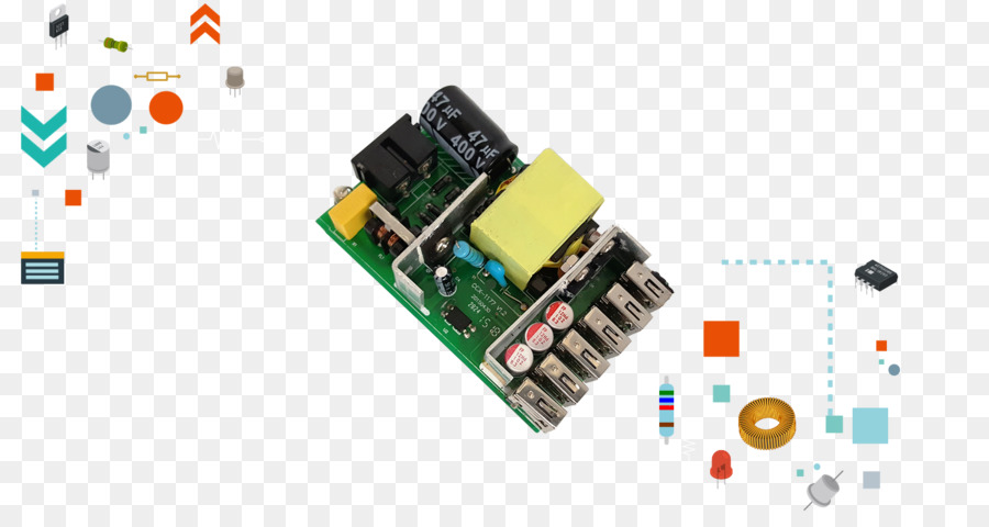 Mikrocontroller-Elektronik USB-Elektrischer Strom Elektrische Potentialdifferenz - Usb