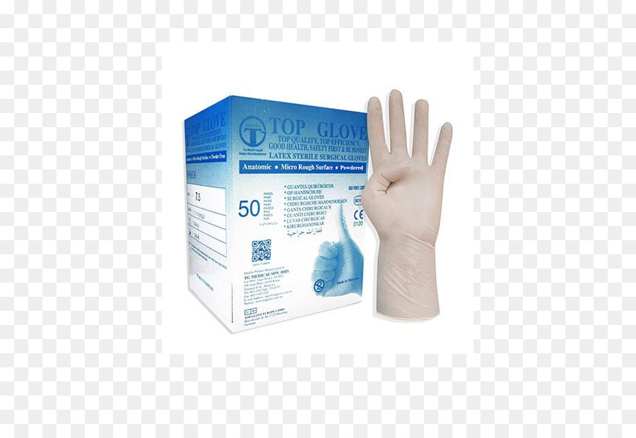 Medizinische Handschuhe, Op-Gummi-Handschuh-Finger - Hand