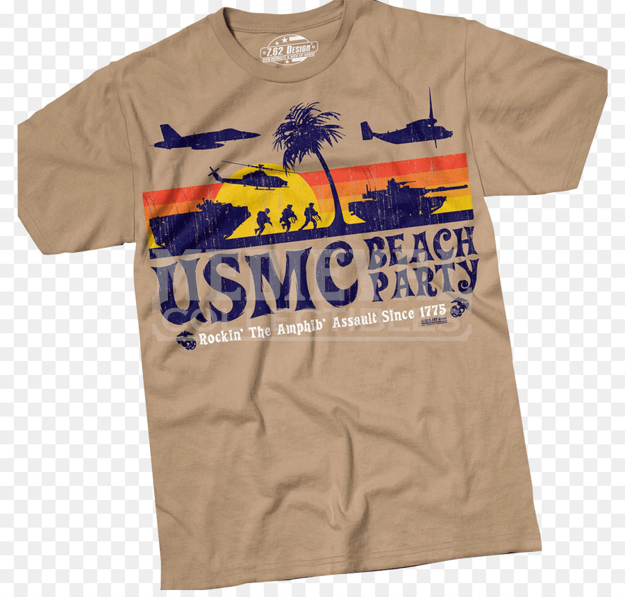 T-shirt United States Marine Corps Kleidung Größen - beach party