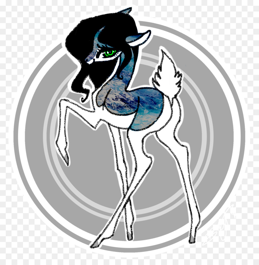 Pferd Logo Microsoft Azure Schriftart - grüne Augen
