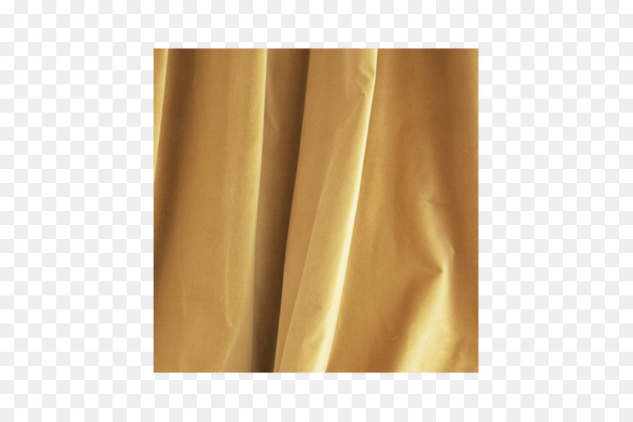 Seide satin - gelb Vorhang