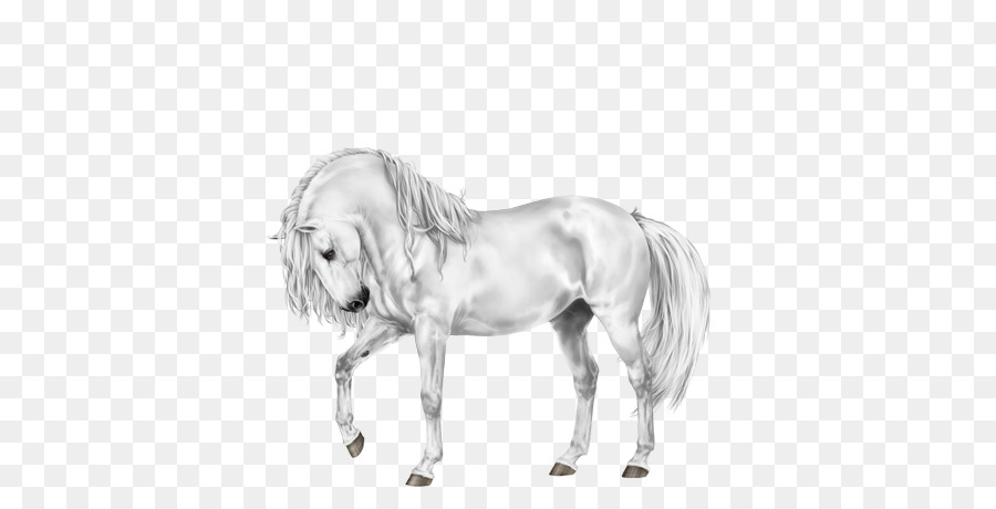 Dây Ngựa Mustang Kiềm Chế Bản Phác Thảo - mustang