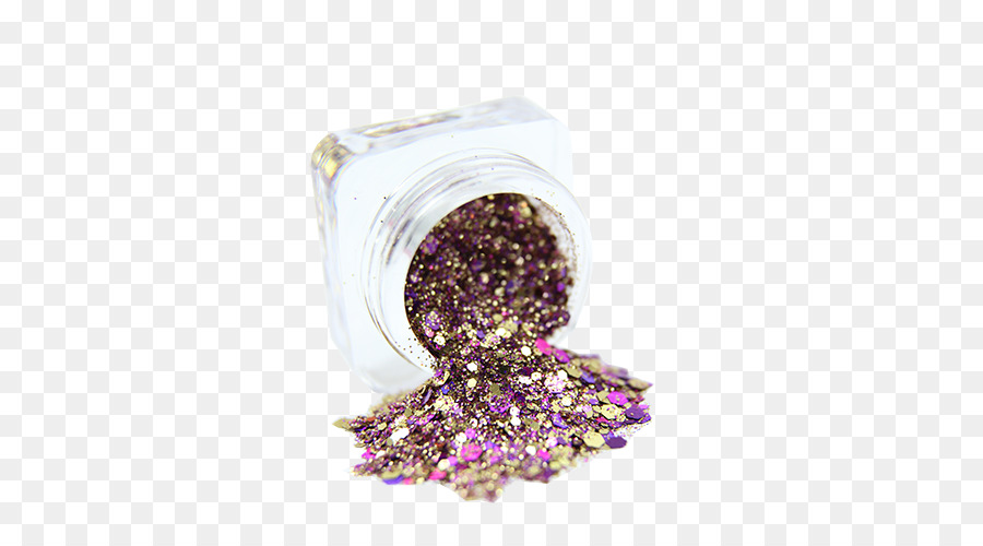 Glitter Corpo Gioielli - viola e oro