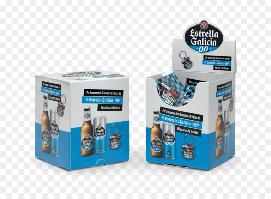 Verpackung und Kennzeichnung Estrella Galicia Envase Visualpack - Verpackung