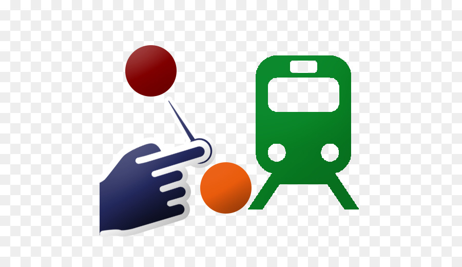 Der Bahn-transport-Computer-Icons Bahn - Zug
