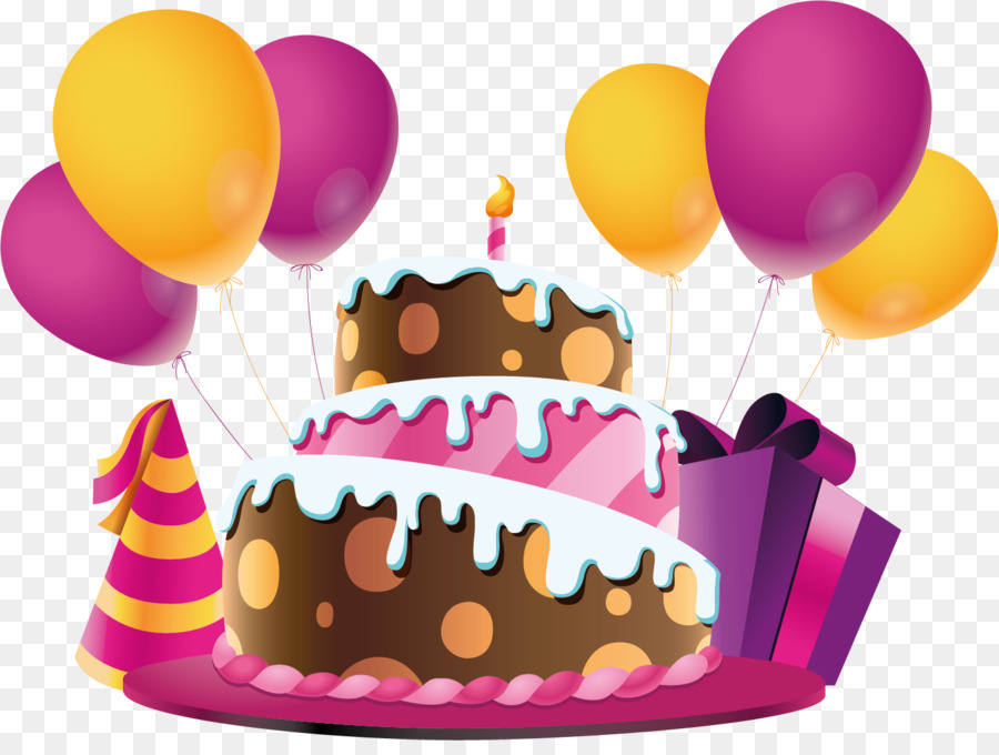 Bánh sinh nhật Muốn Chào Và Thẻ ghi Chú Happy Birthday to You - Sinh nhật