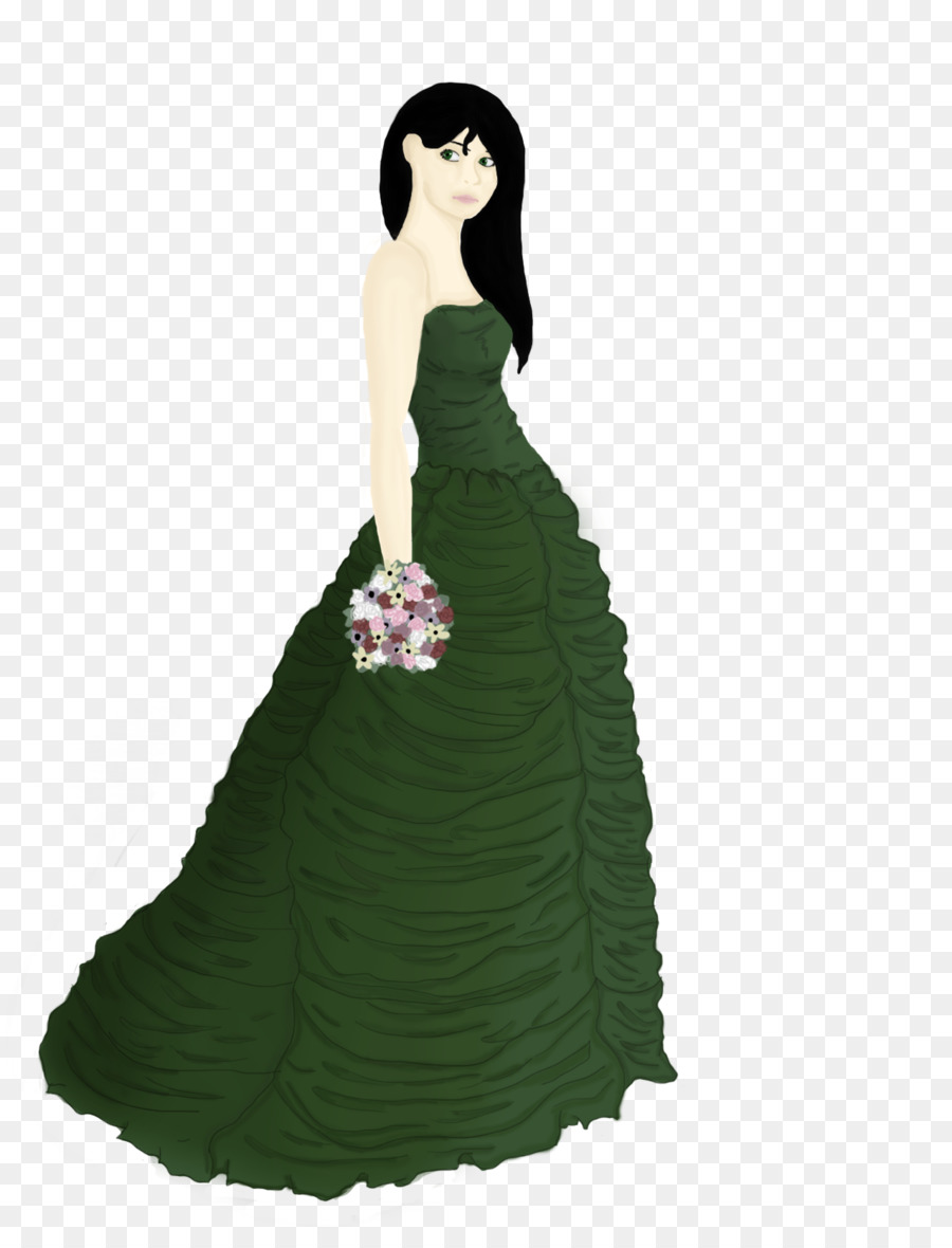 Kostüm Kleid Grün - andere
