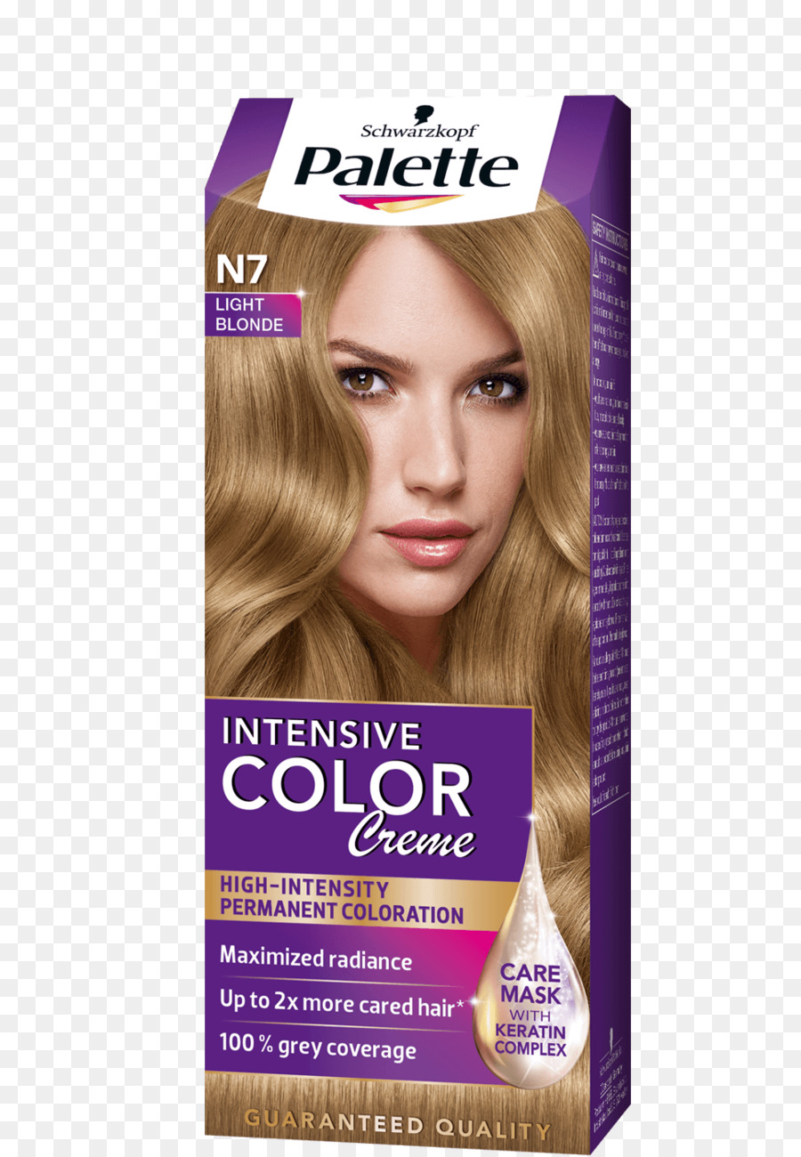 Haare färben Blond Echthaar Farbe - Haar palette