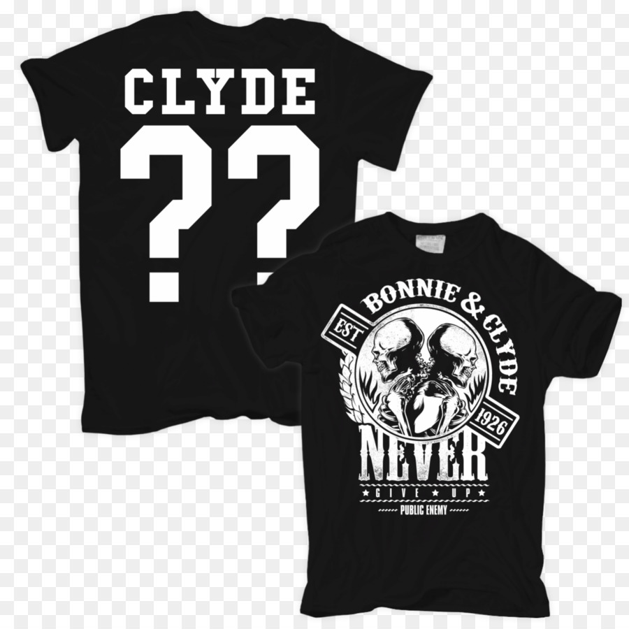 T-shirt Kleidung Ärmel Bonnie und Clyde Top - T Shirt