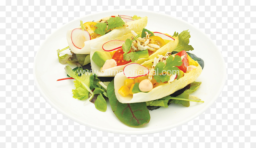 Đồ ăn chay công Thức món Salad Lá rau thực - Bơ salad
