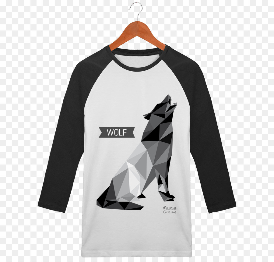 T-shirt-Kragen-Unisex-Ärmel Geschenk - schwarz und weiß baseball