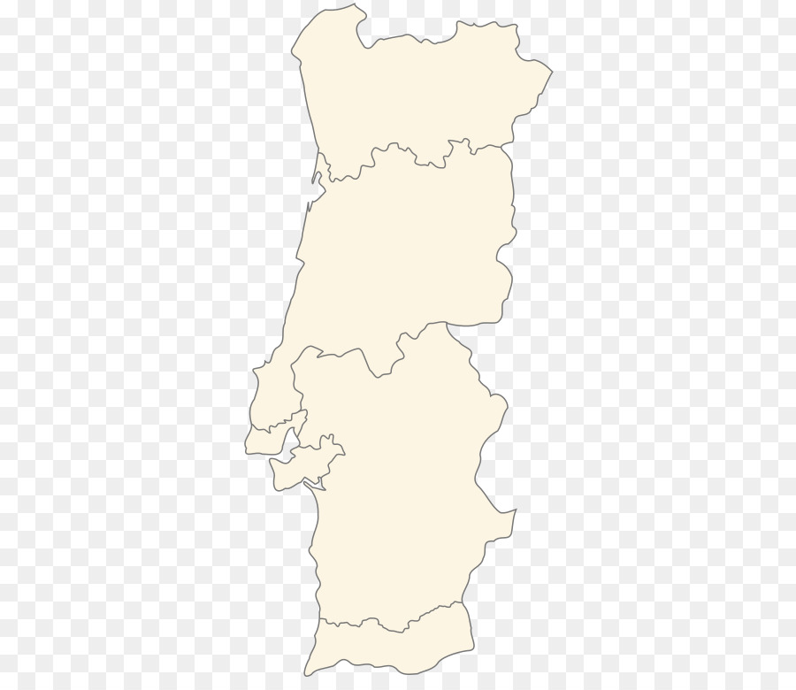 Line art Winkel - Karte von portugal