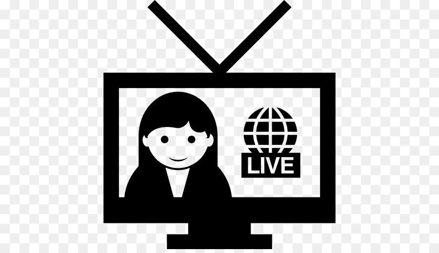 Icone del Computer Giornalista Giornalismo Icona di design Televisione - notizie in tv