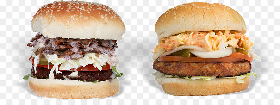 Dispositivo di scorrimento Cheeseburger Buffalo burger Colazione panino Fast food - piatto shawarma