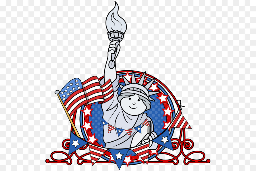 Statue of Liberty Independence Day 4. Juli - Freiheitsstatue