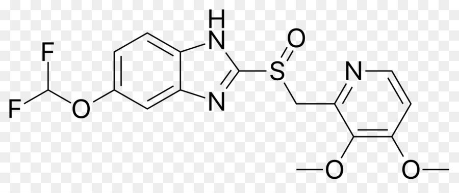 Enantiomer Esomeprazol Pantoprazol Rabeprazol - physische Struktur