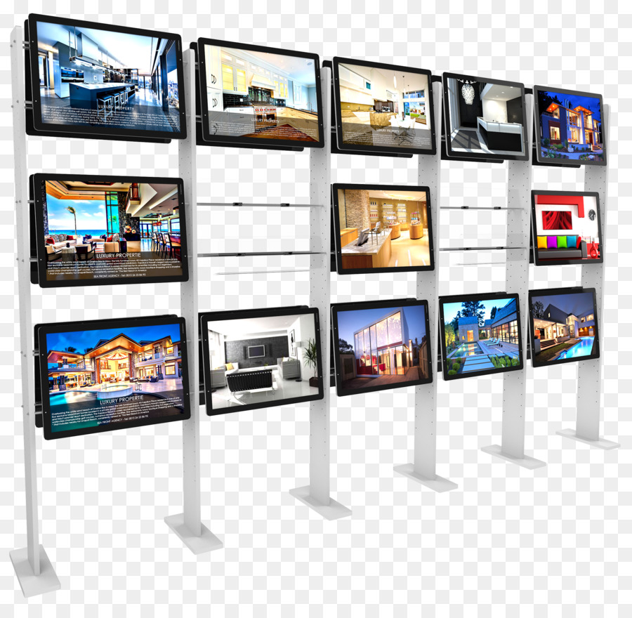 Computer-Monitore Multimedia-Kommunikation Fernseher - stand anzeigen