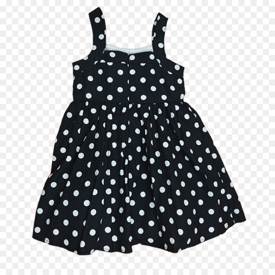 Kleid Vintage Kleidung Polka dot Rock - Kinder bg
