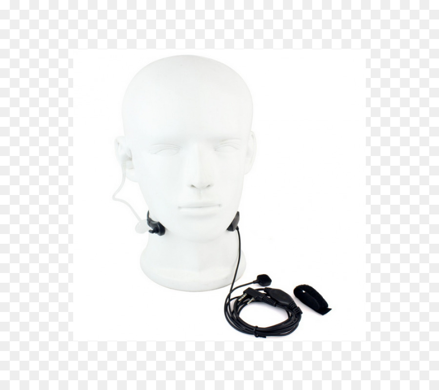 Hals-Mikrofon mit Push-to-talk-Kopfhörer - Mikrofon