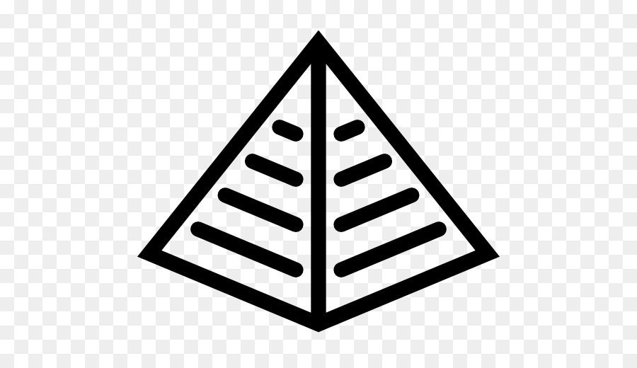 Computer Icone clipart - forma di piramide