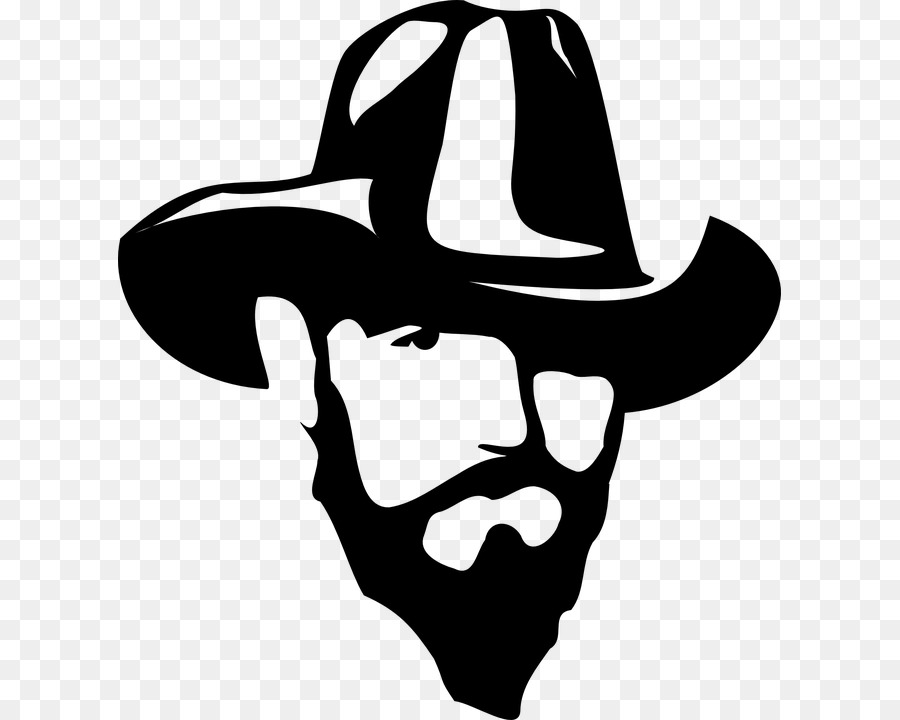 Cowboy Silhouette Disegno Clip art - silhouette