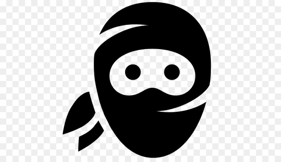 Nasen-Computer-Icons Ninja Menschlichen Kopf - Nase