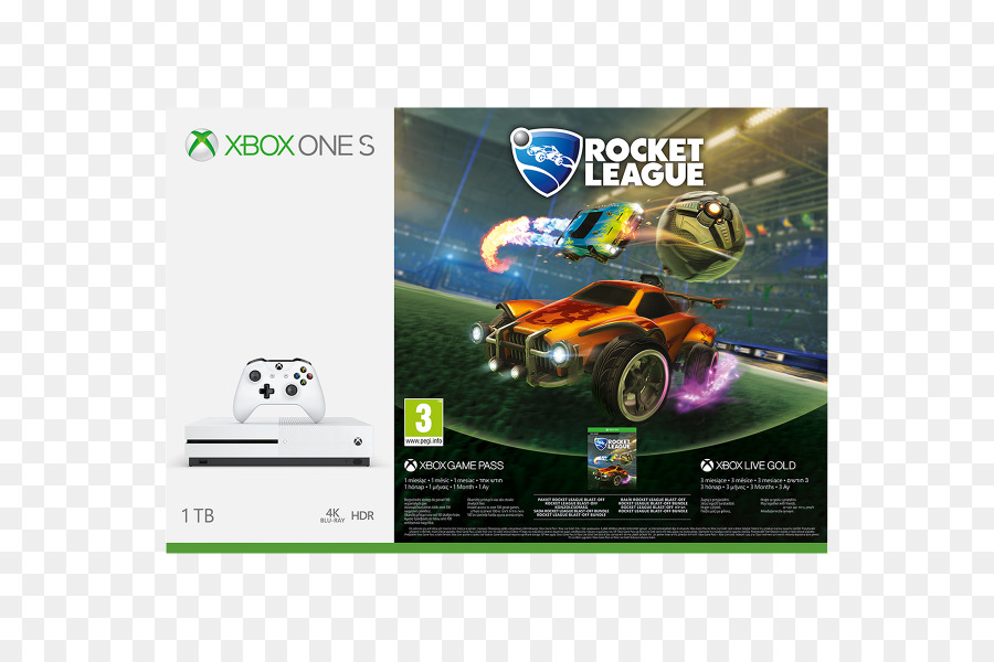 Rocket League Xbox One S Ultra HD Blu-ray per Xbox One controller FIFA 18 - Xbox