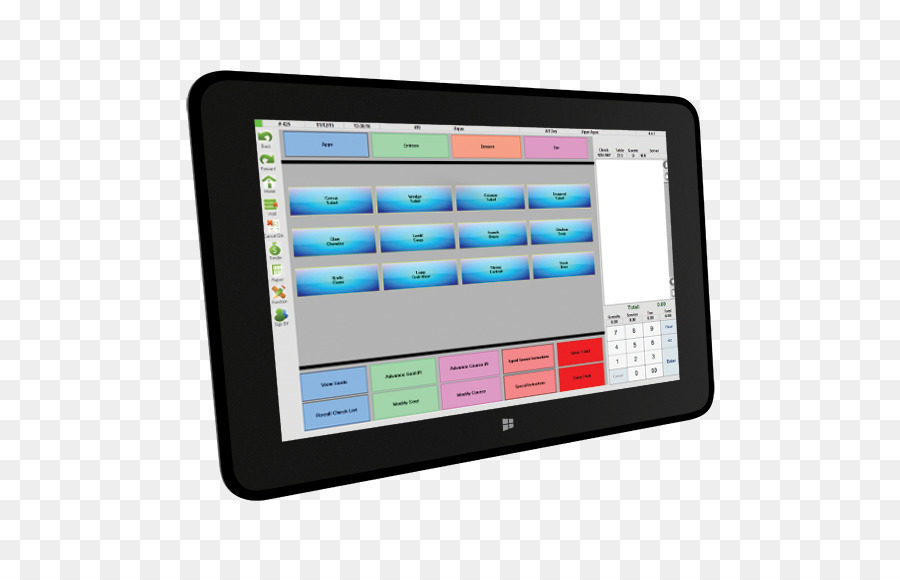 Tablet-Computer, Handheld-Geräte-Multimedia-Computer-Monitore - pos terminal