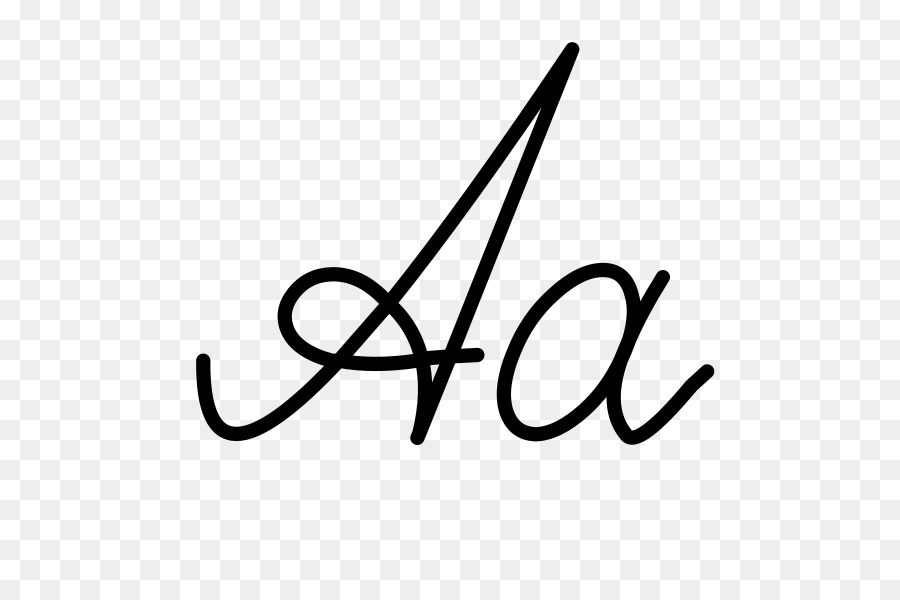 Kursive Buchstaben Handschrift Alphabet - kursive Handschrift