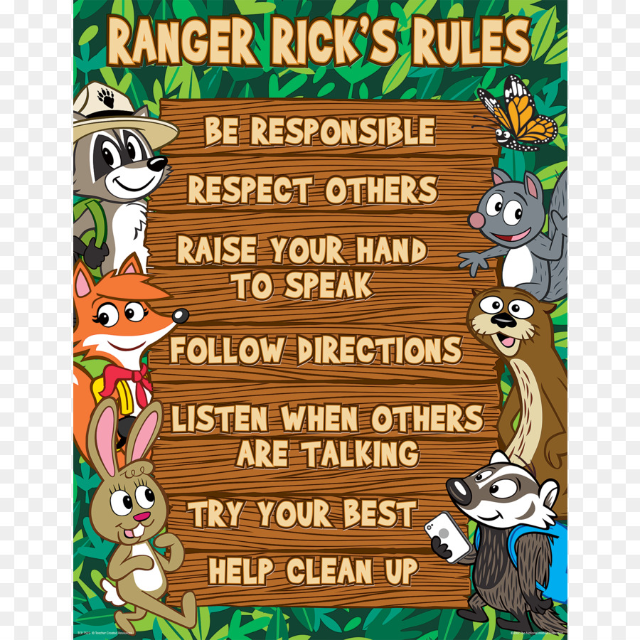 Ranger Rick Grafico Istruzione Di Apprendimento In Aula - classe detergenti